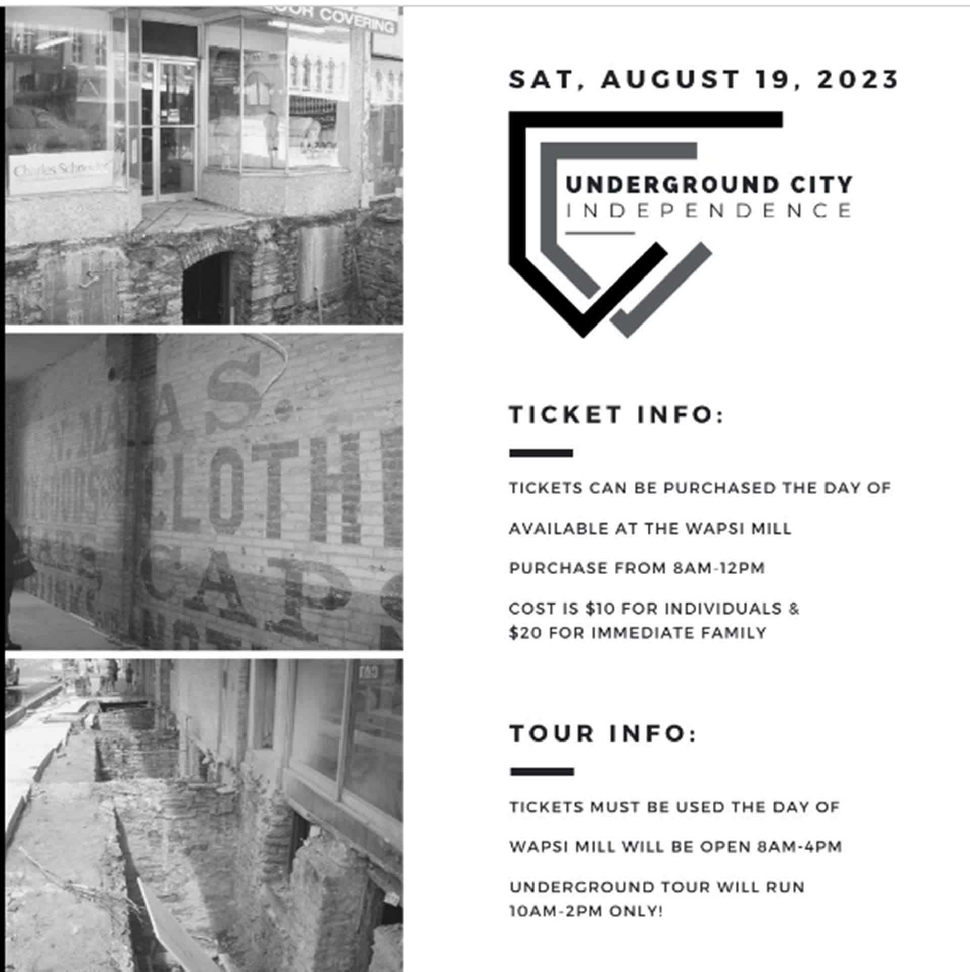 Underground City Independence Independence, Iowa Travel Iowa